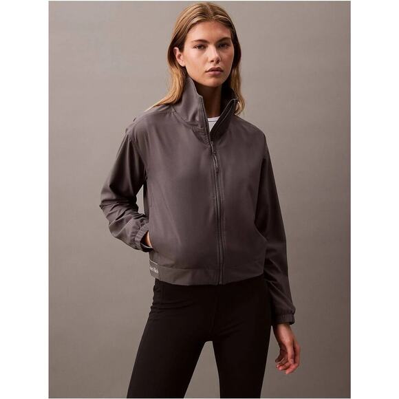 Calvin Klein Modern Sport Windbreaker Jacket Boulevard Grey Size S - NEW/NWT!! - Picture 2 of 16